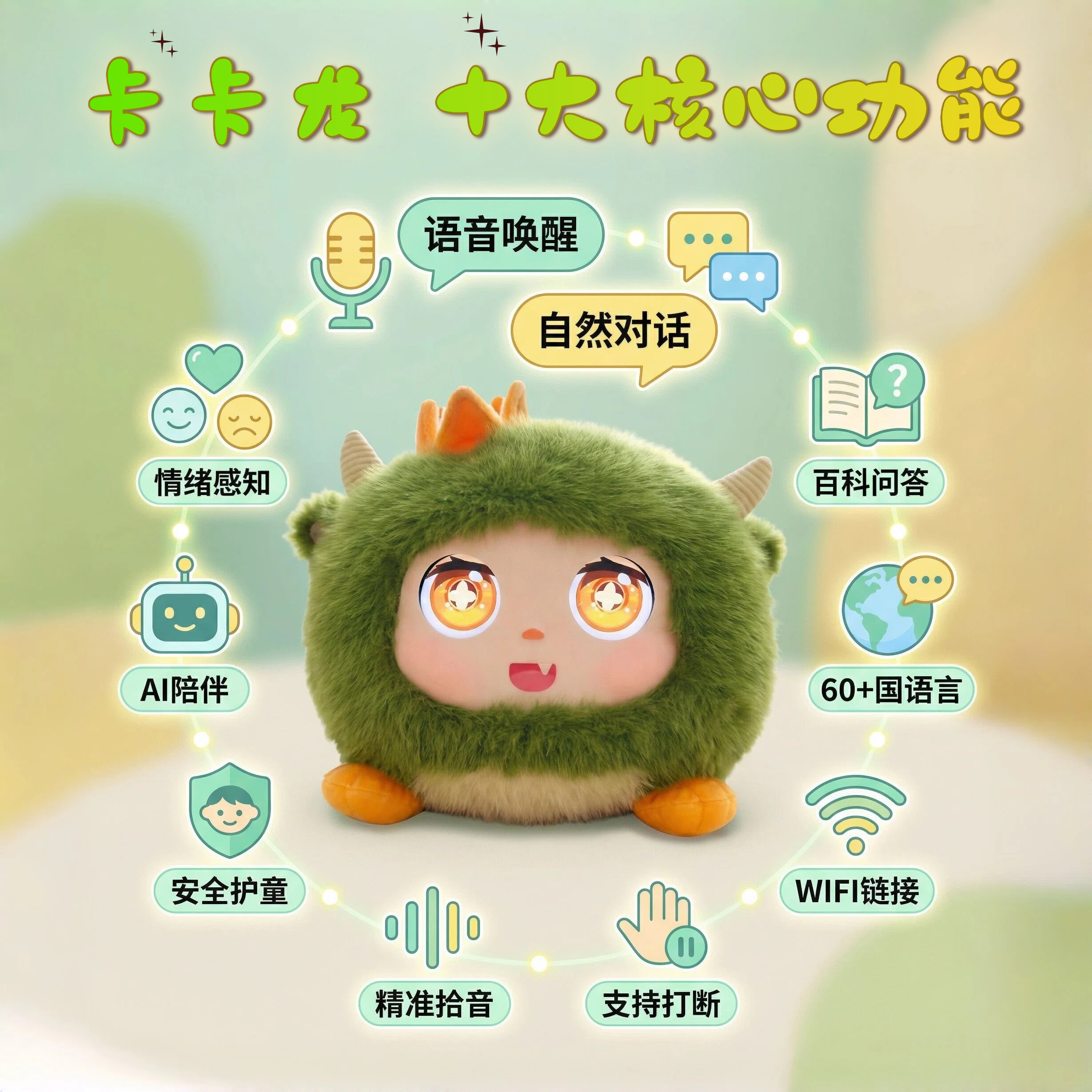 卡卡龙 正面图